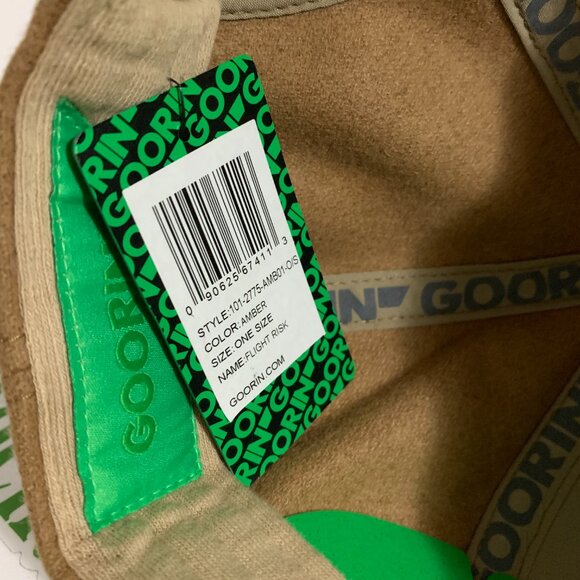 Goorin Bros Friday Drop The Farm Flight Risk Carry On Kangaroo Pockets Hat Cap - Picture 7 of 7